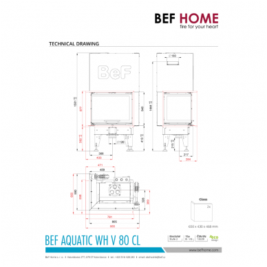 BEF AQUATIC WH V 80 CL 3