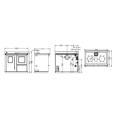 BOSKY F30 SQUARE EVO5 5