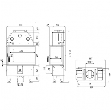 INTRA SM BL SLIM 6