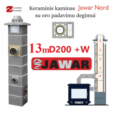 JAWAR NORD 13M Ø200 + W