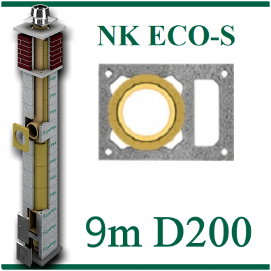 NK ECO S 9m Ø200 + W